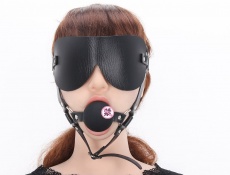 MT - Blindfold with Ball Gag photo