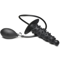Master Series - Ass Puffer Inflatable Plug - Black photo