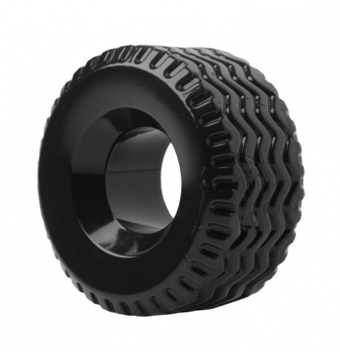 Master Series - Tread Tire Cock Ring - Black photo