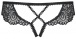 Obsessive - Mixty Crotchless Panties - Black - S/M photo-8