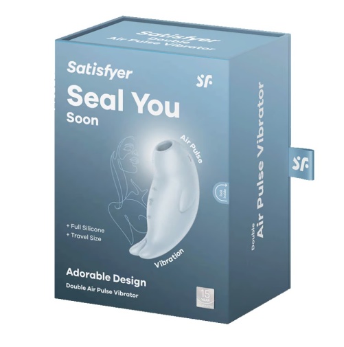 Satisfyer - Seal You Soon Vibrator - Blue photo