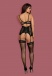 Obsessive - Amallie Stockings - Black - L/XL photo-4