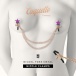 Coquette - Chic Desire Nipple Clamps - Gold photo-4