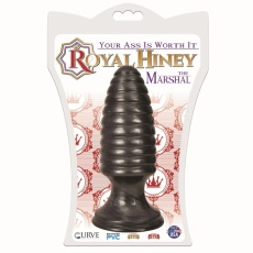 Royal Hiney - Marshal Anal Plug - Black photo