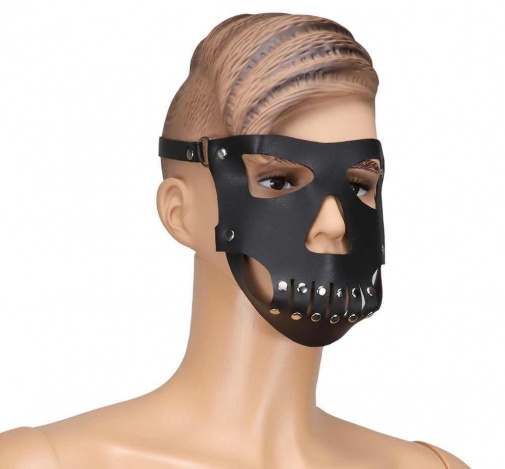 MT - 骷髅面罩 - 黑色 照片