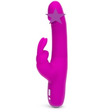 Happy Rabbit - Slimline Realistic Rabbit Vibrator - Purple photo