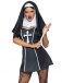 Leg Avenue - Naughty Nun Costume - Black - M photo-4