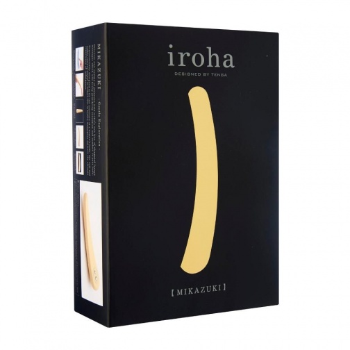 Iroha - Fit 三日月 震动器 - 浅黄色 照片