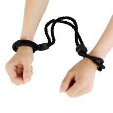 SMVIP - Super Easy Rope Handcuffs - Black photo