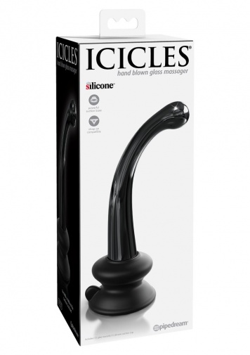 Icicles - 玻璃按摩器87号 - 黑色 照片