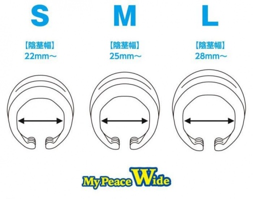 SSI - My Peace Wide 男用包莖矯正環 - 小碼 照片
