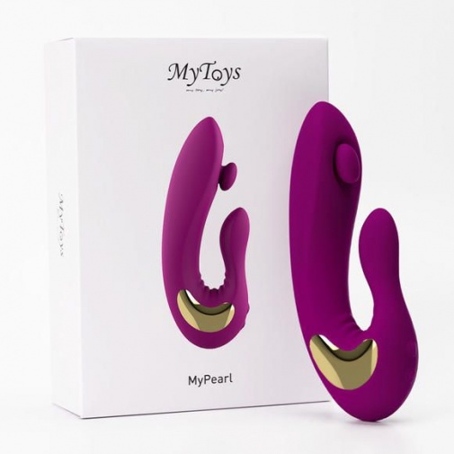 MyToys - MyPearl 按摩棒 - 红紫色 照片