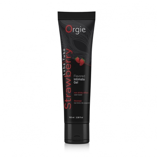 Orgie - 草莓味水性润滑剂 - 100ml 照片