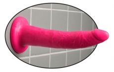 Pipedream - 7" 仿真假阳具 - 粉红色 照片