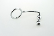 MT - Cock Ring 50mm with 2 Anal Balls photo