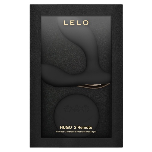 Lelo - Hugo 2 Remote Massager - Black photo