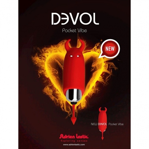 Adrien Lastic - Devol 震動器 - 紅色 照片