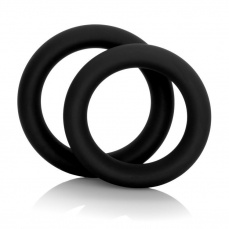 CEN - Colt 矽膠陰莖環 2件裝 - 黑色 照片