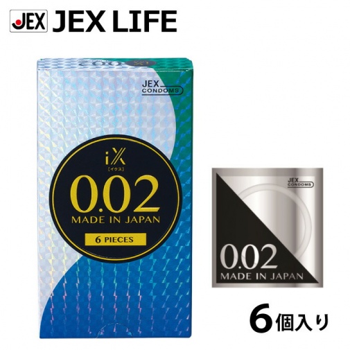 Jex - iX 0.02 PU安全套 6片裝 照片
