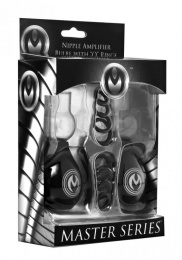 Master Series - Nipple Amplifier Enlargement Bulbs - Black photo