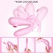 Erocome - 天燕座 可彎曲兔子陰蒂吸吮棒 - 粉色 照片-7