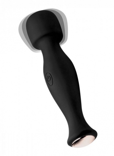 Inmi - Mighty Powerful 10X Silicone Massager - Black photo