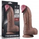 Lovetoy - 11" XXL Dual Layered Cock - Brown photo-10