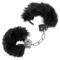 CEN - Ultra Fluffy Furry Cuffs - Black photo
