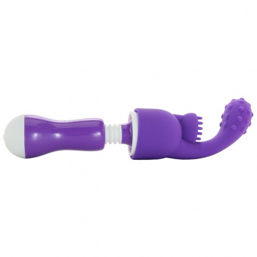 Bodywand - 充电式迷你魔杖震动器连配件 - 紫色 照片