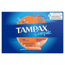 Tampax - Compak Super Plus 超吸衛生棉條 18 個裝 照片