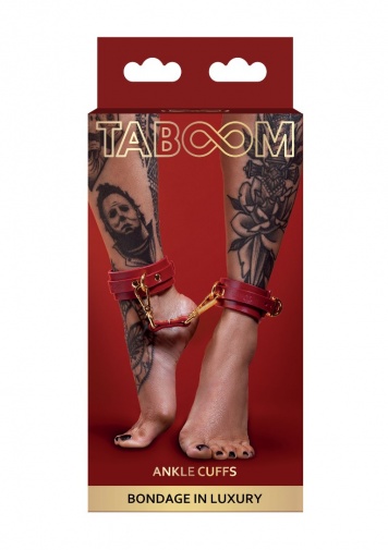 Taboom - 腳踝扣 - 紅色 照片