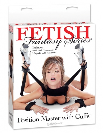 Fetish Fantasy - Position Master w Cuffs - Black photo