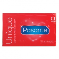 Pasante - Unique Latexfree Condoms 3's Pack photo