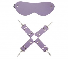 MT - 奴隶训练束缚套装 - 紫色 照片
