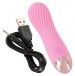 Cuties - Grooved Mini Vibrator - Pink photo-5