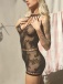 Leg Avenue - Lasting Love Mini Dress - Black photo-5