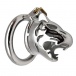 FAAK - Tiger Chastity Cage 45mm - Silver photo-2