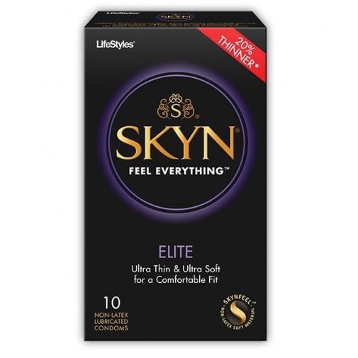 LifeStyles - SKYN Elite 特薄順滑避孕套 - 10個裝 照片