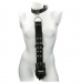 Mister B - Leather Slave Collar w Cuffs - Black photo-2