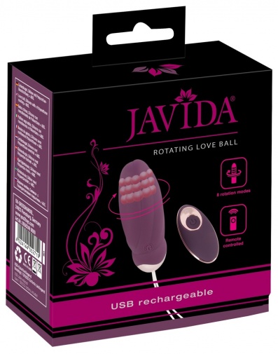 Javida - 滚珠旋转震蛋 - 紫色 照片