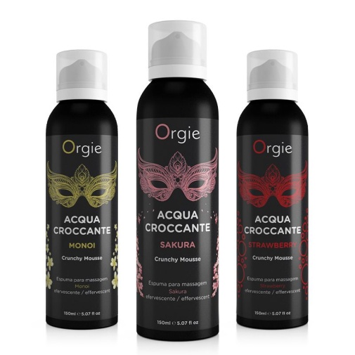 Orgie - Acqua Crocante Sakura Massage Foam - 150ml photo