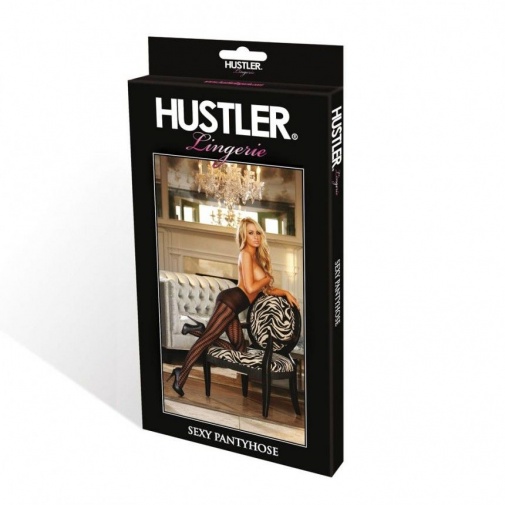 Hustler - Triangle Design Sheer Pantyhose photo