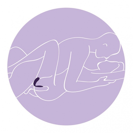 Partner - Plus Remote Couples Massager - Purple photo