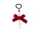 Chisa - 珍珠吊飾乳頭夾 - 紅色 照片-3