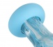 Gildo - 海洋節奏玻璃假陽具 - 藍色 照片-5