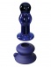 Icicles - Vibro Glass Plug No 83 - Blue photo-2