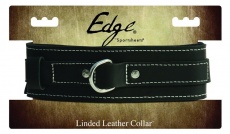 Sportsheets - Edge Lined Leather Collar - Black photo
