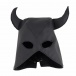 MT - Bull Horns Mask - Black photo-6