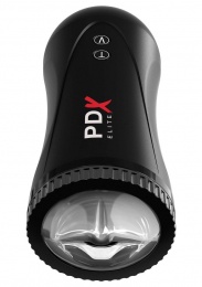 Pipedream - Moto Stroker Thrusting Masturbator - Black photo