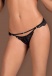 Obsessive - Mixty Crotchless Panties - Black - S/M photo-5